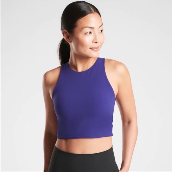 Athleta Other - Athleta Conscious Crop D-DD+ in Poseidon Blue